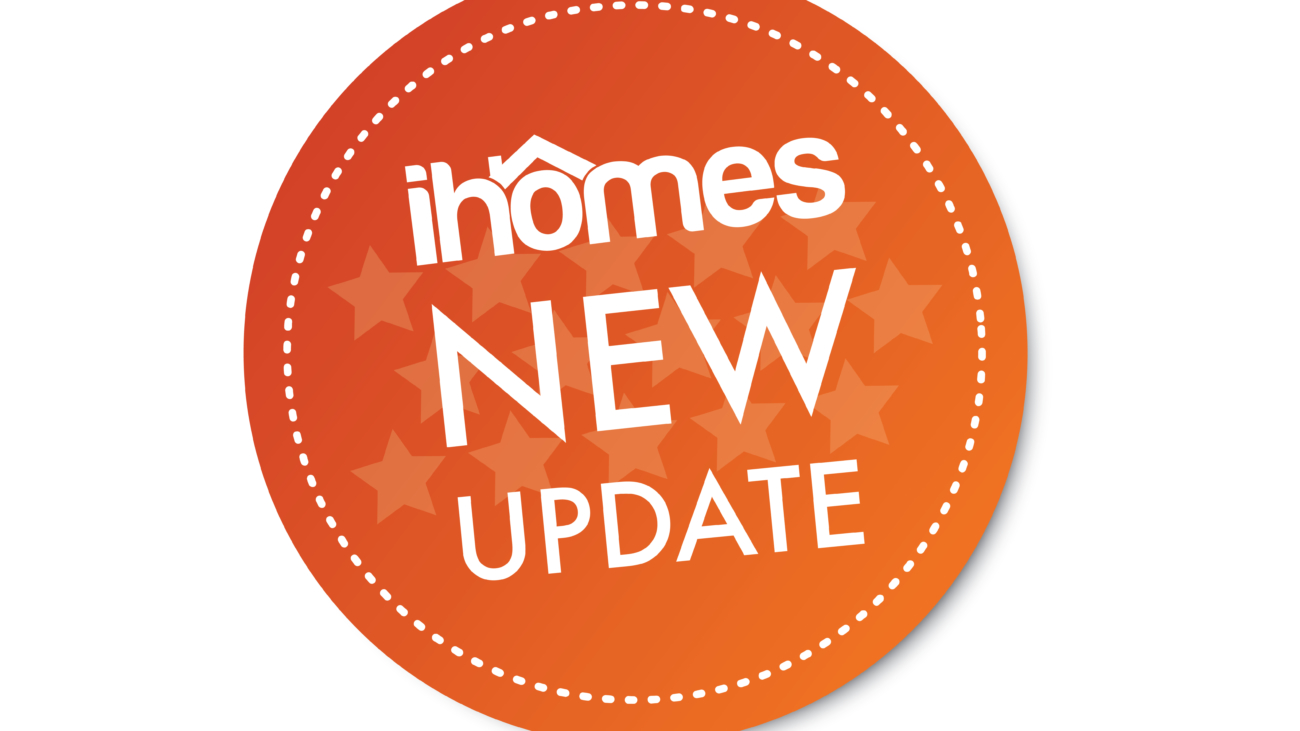 New Update Sticker for iHomes Products