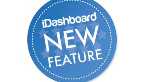 New Feature Sticker for iDashboard Products