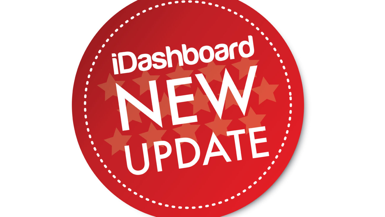 New Update Sticker for iDashboard Products