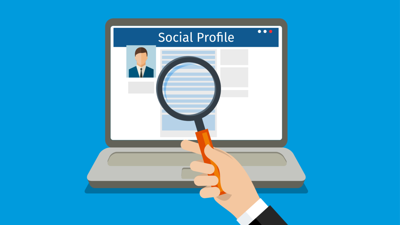 social profile bio
